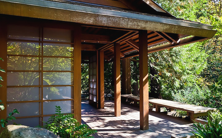 Guest House by Stephen Charlip Architect in Petaluma, Windsor, Sebastopol and Sonoma. Guest house designed in a modern Japanese style. Wine country Granny Unit with modern Japanese style blend with outdoor patios and gardens. Architects and Landscape architects serving Sonoma, Marin and Napa counties. Stephen Charlip Architect has had projects featured in Houzz, Dwell magazine and Sunset magazine.