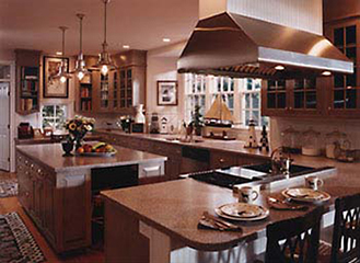 This renovated Kitchen was designed by Stephen Charlip Architect.