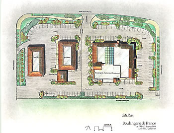 Commerical ··· Boulangerie Site Plan